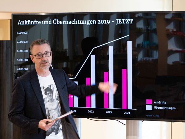 [Translate to Englisch:] Pressekonferenz Tourismusbilanz Köln 2024
