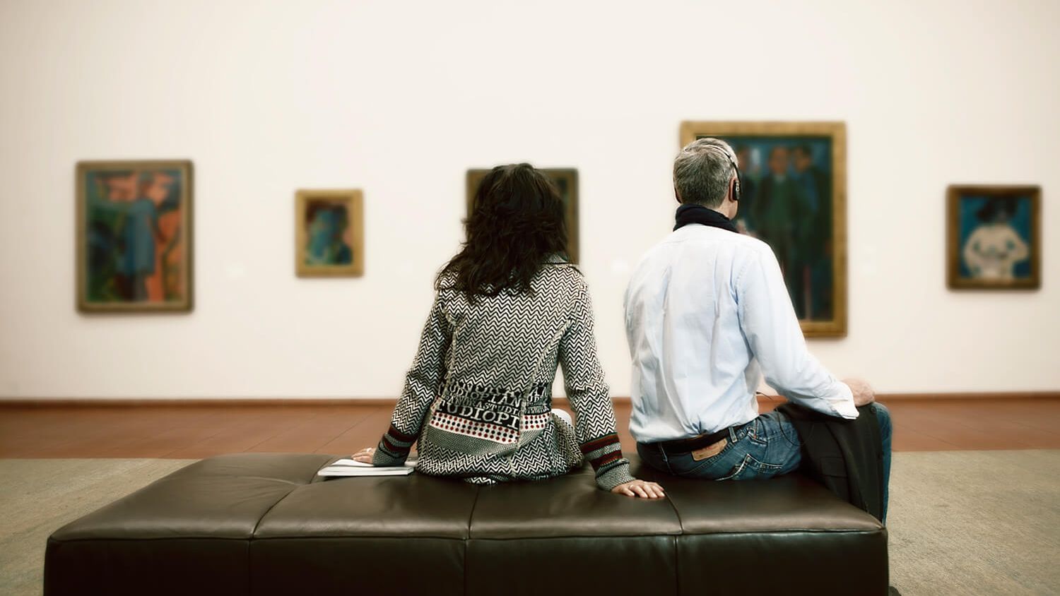 Besucher im Kölner Museum Ludwig ©KölnTourismus GmbH, Andreas Möltgen